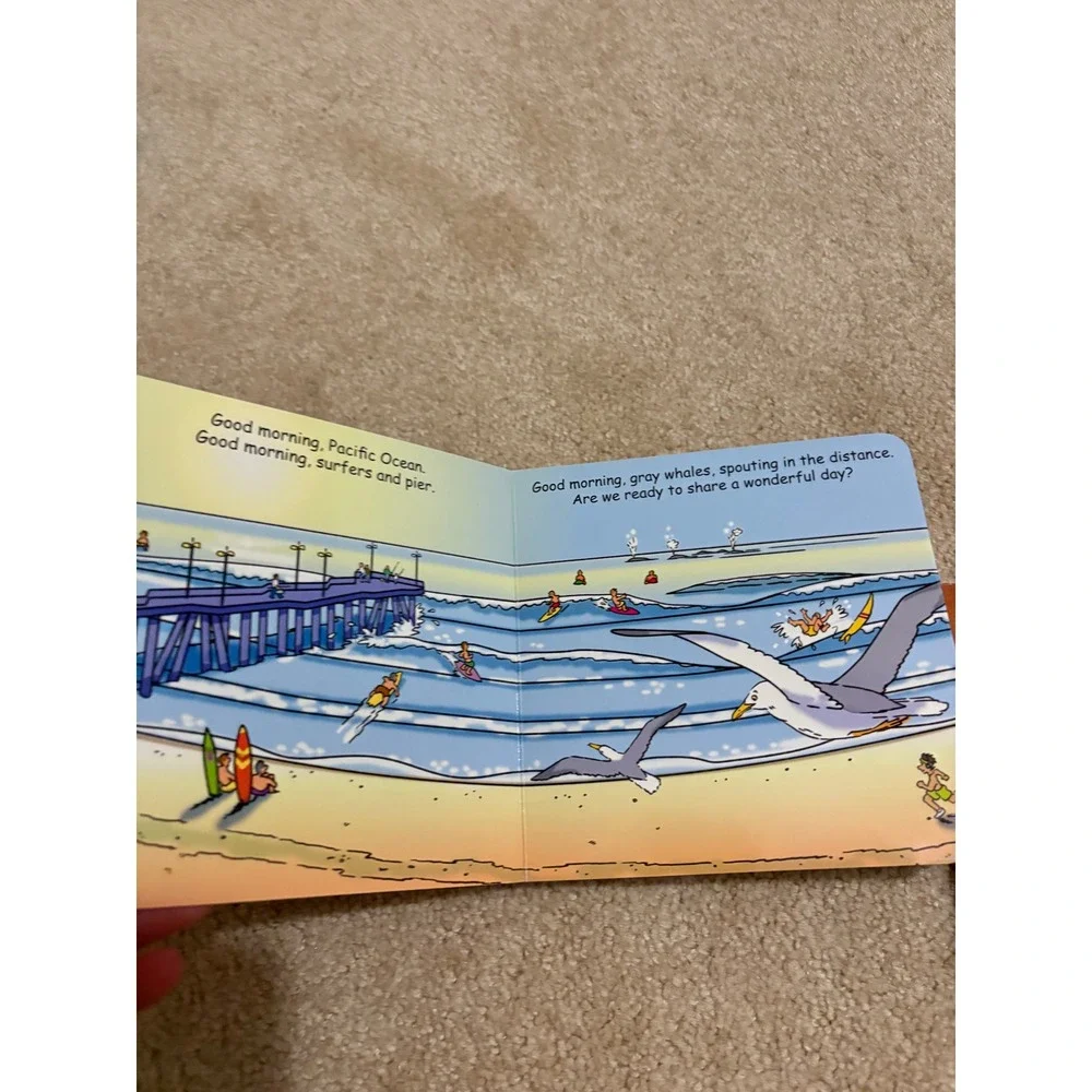 Bundle 2 Good Night California Good‎ Night Arizona Board Books Set Childrens